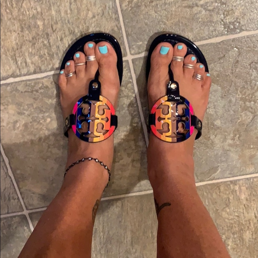 Tory Burch Miller Rainbow ~size 7
